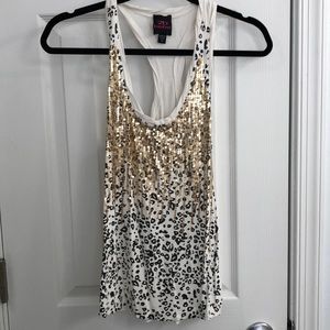 2b Bebe shirt sequins